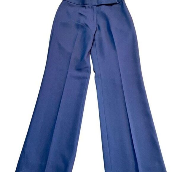 Georgiou Studio Brown Wide Leg Wool Dress Pants Size 2 - Picture 1 of 4